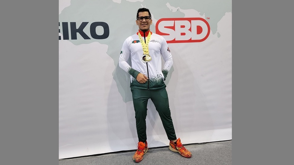 IUB student wins bronze in Asian Powerlifting Championship