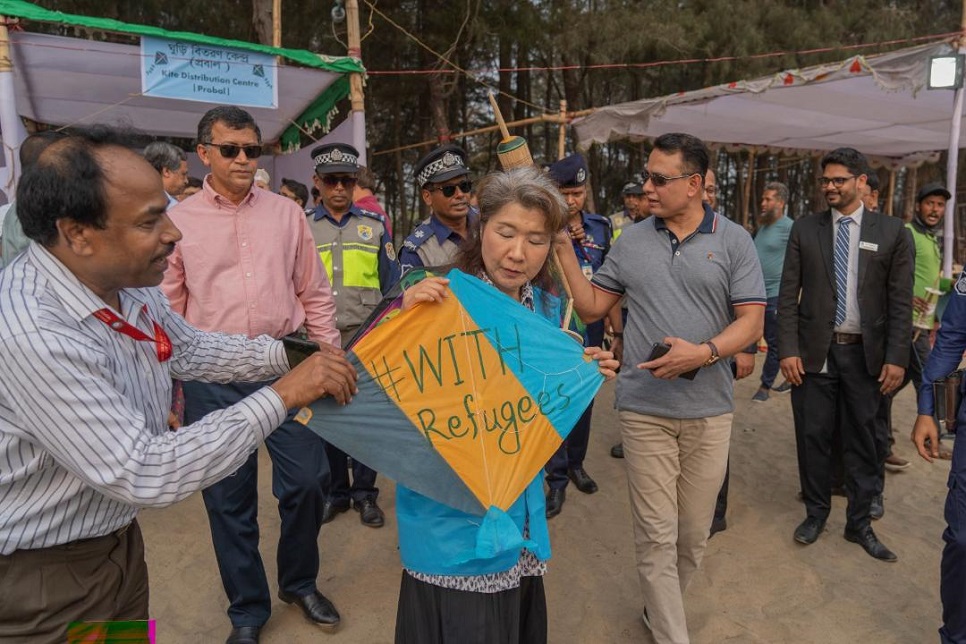 Kite Festival in Cox’s Bazar sends message of solidarity with Rohingya refugees