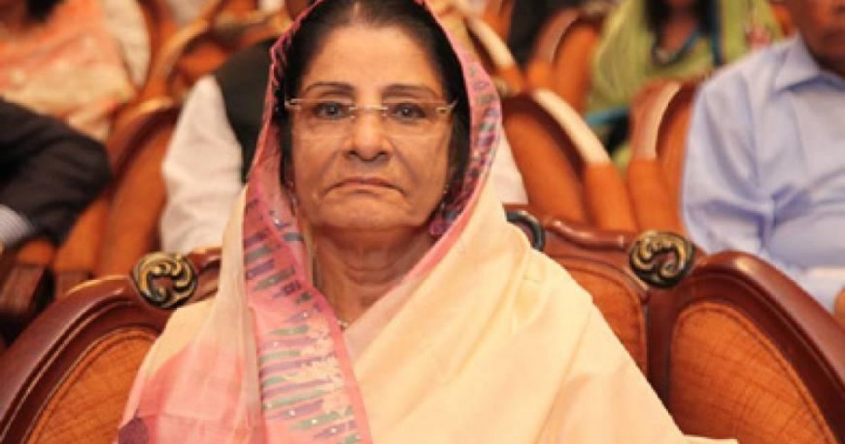 Raushan Ershad declares herself Jatiya Party chairperson