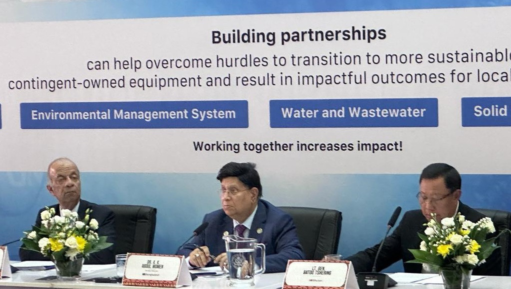 FM emphasises innovations for eco-friendly peacekeeping operations