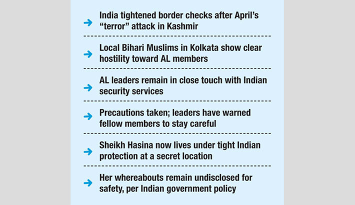 AL leaders in threat of ‘militant attack’ in India
