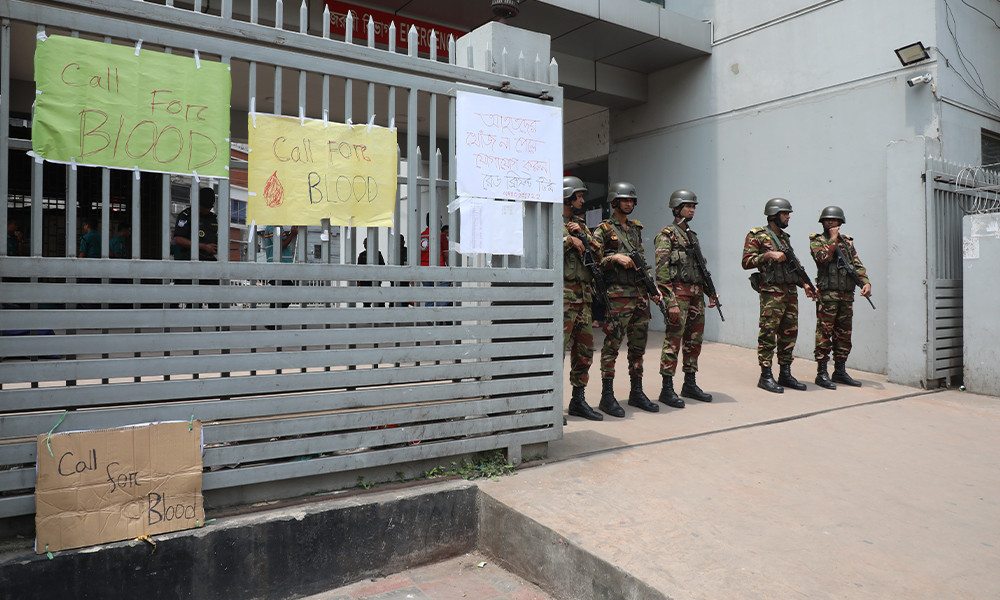 Nation that bleeds together